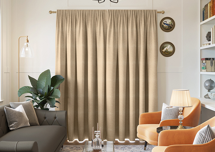Carron, Woven Cream - Made to Measure Curtains - Image 7